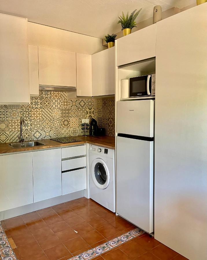 Bonito Apartamento Con Terraza, Jardin Y Piscina カラン・ボッシュ エクステリア 写真
